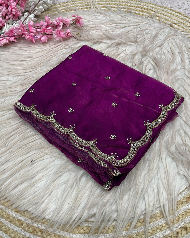 handwork saree