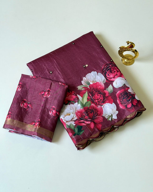 tusser sarees