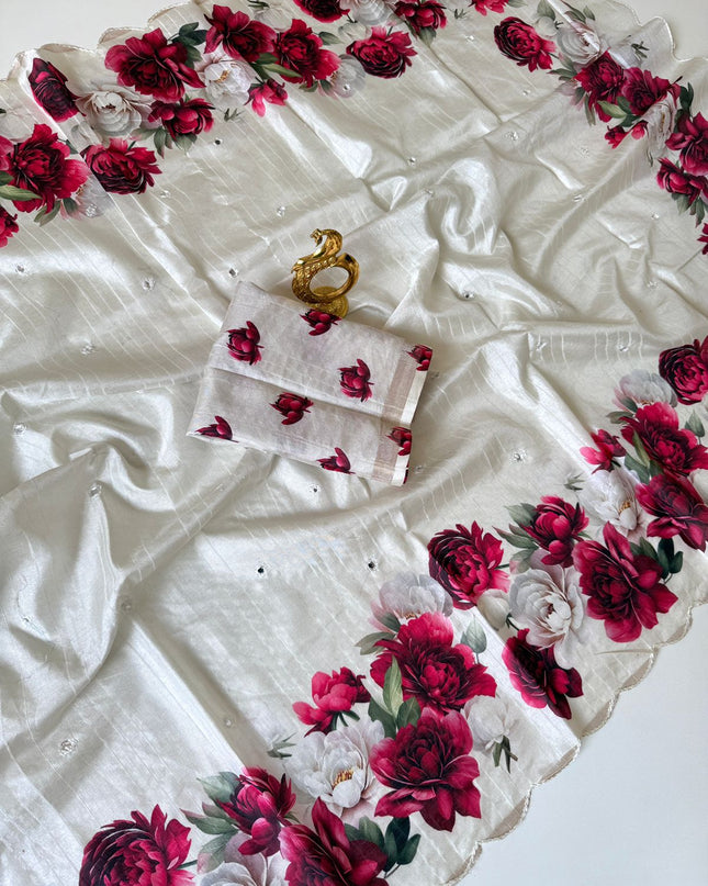 tusser sarees
