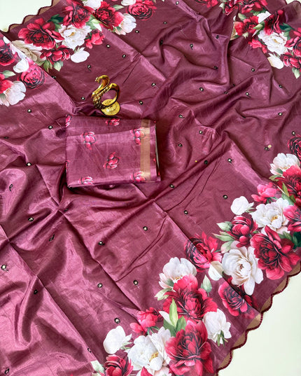 tusser sarees