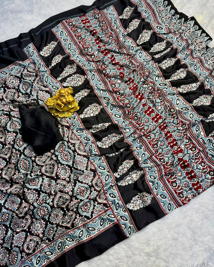 ajrakh sarees