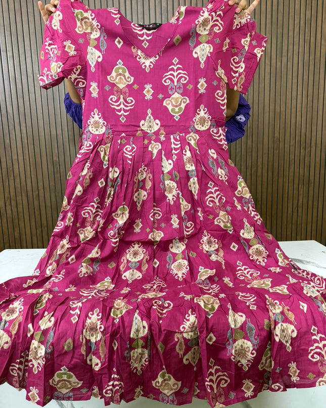 Pure Cotton Frocks