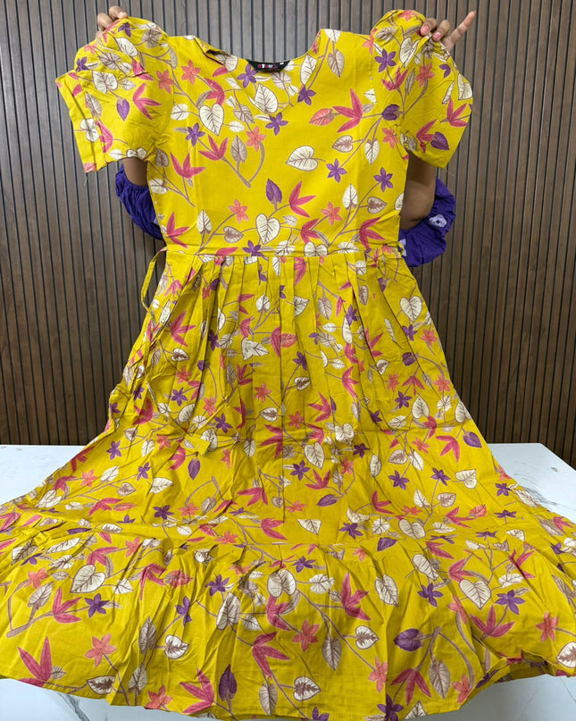 Pure Cotton Frocks
