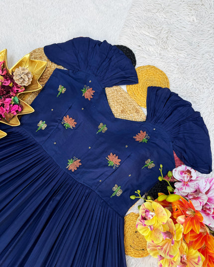 MUL COTTON LONG FROCKS