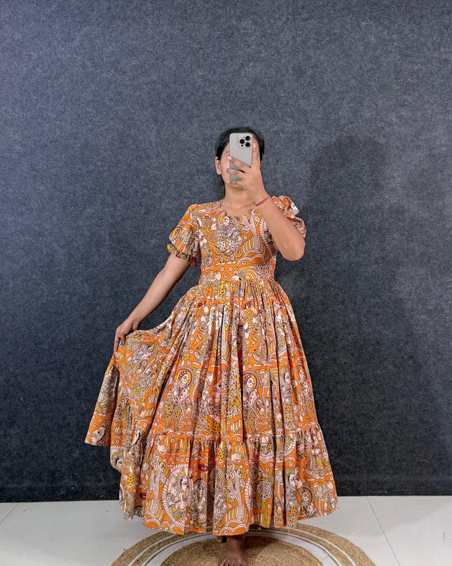 kalamkari doll maxi