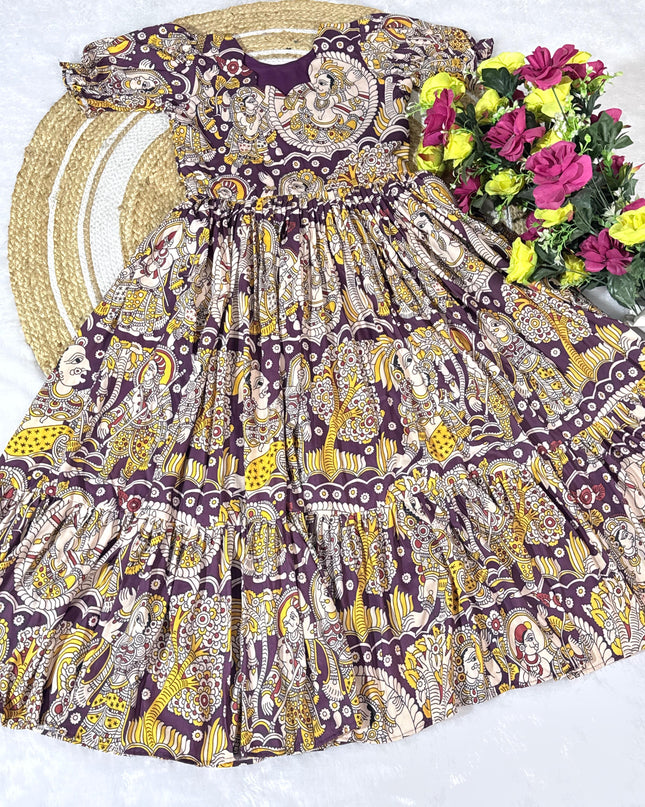 kalamkari doll maxi
