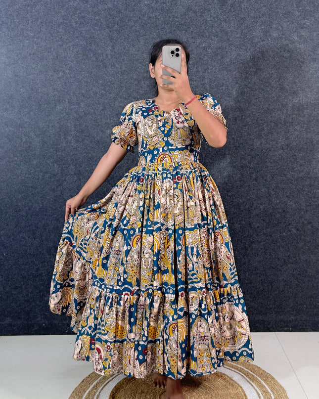 kalamkari doll maxi