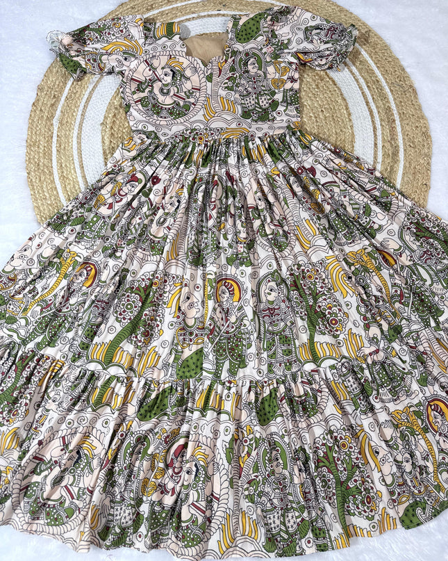 kalamkari doll maxi