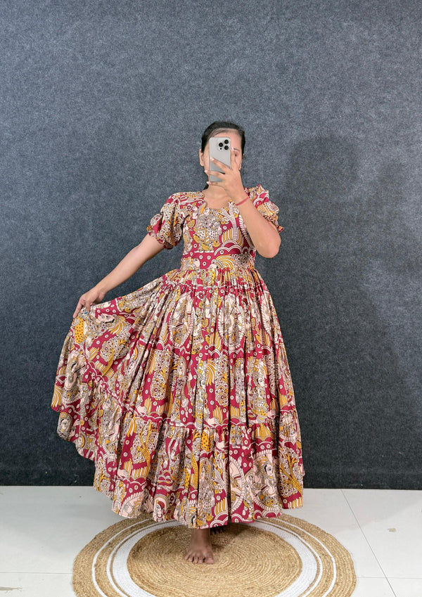 Kalamkari Doll Maxi