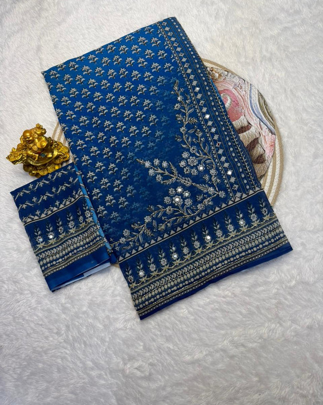 Soft Fox Georgette SAREE