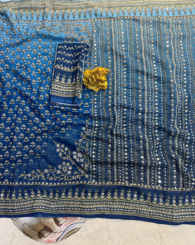 Soft Fox Georgette SAREE