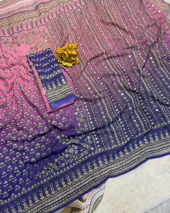 Soft Fox Georgette SAREE