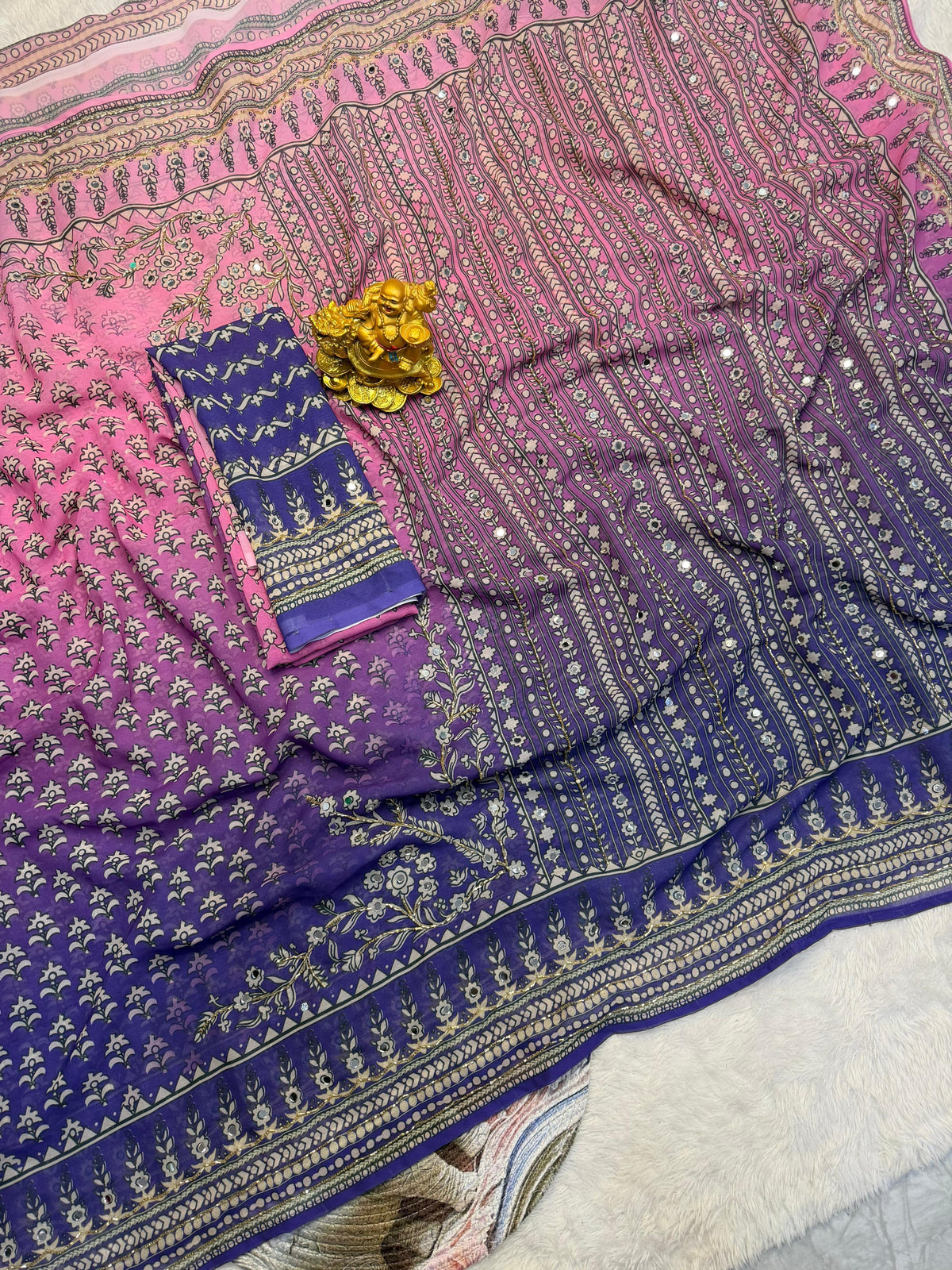 Soft Fox Georgette Saree