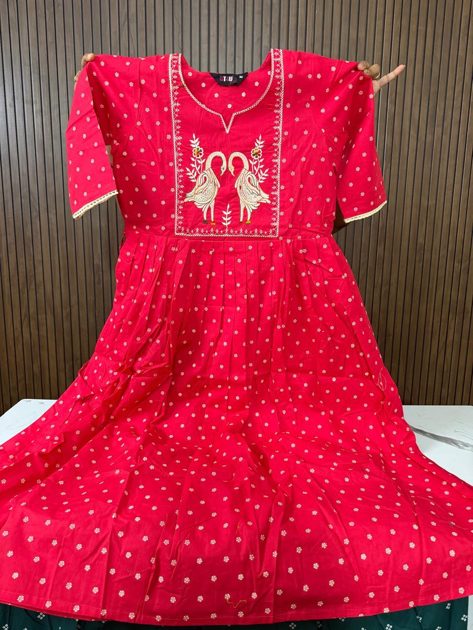 Dhabu Cotton Frocks