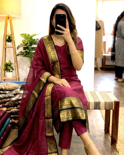 Kanchi cotton 2 piece sets