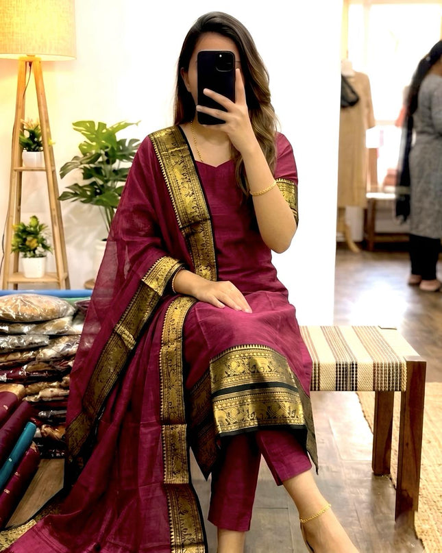 Kanchi cotton 2 piece sets