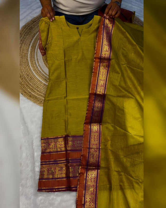 Kanchi cotton 2 piece sets