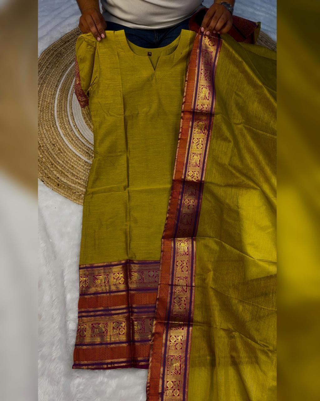 Kanchi Cotton 2 Piece Sets