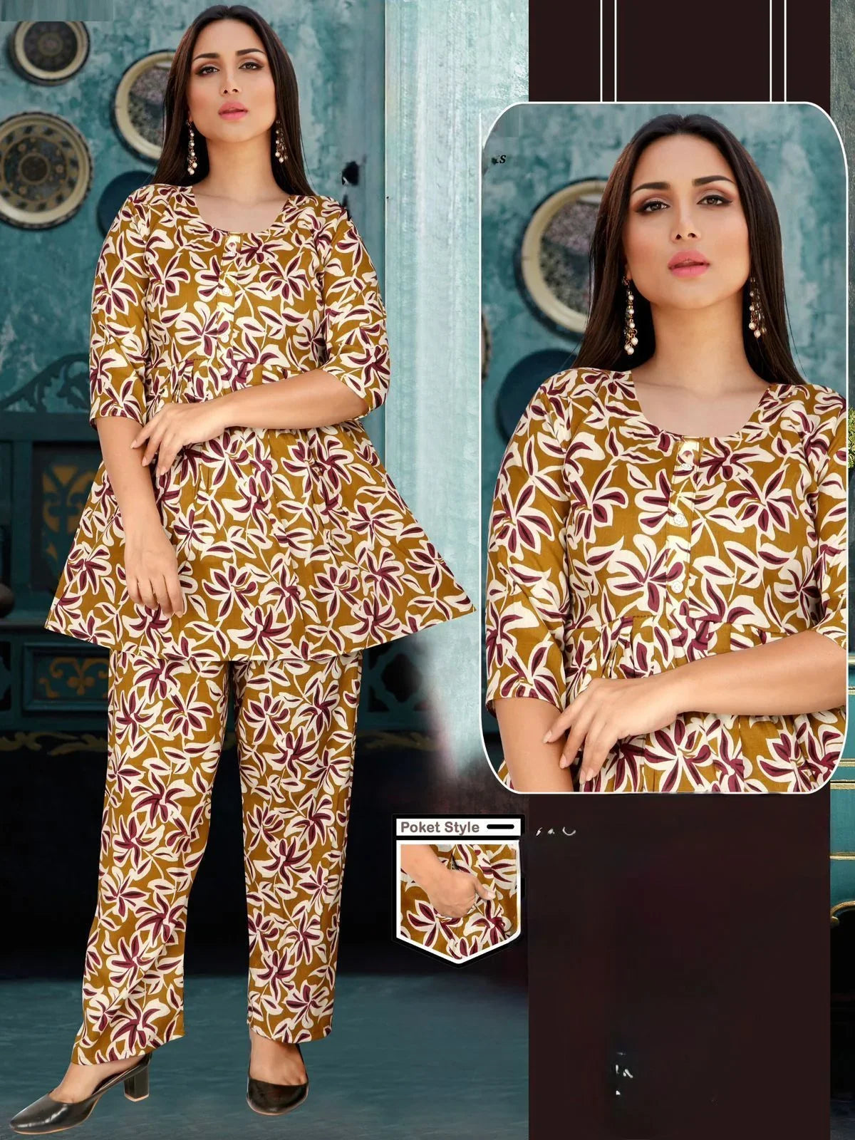 Peplum Cordsets