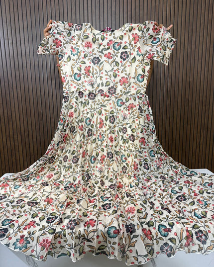 Imported Shimmer Georgette Frocks