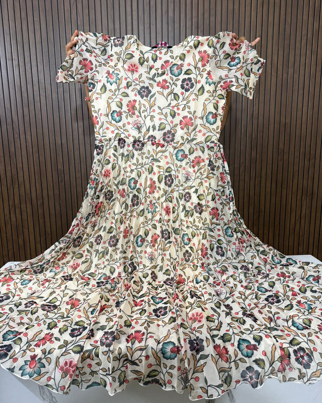 Imported Shimmer Georgette Frocks