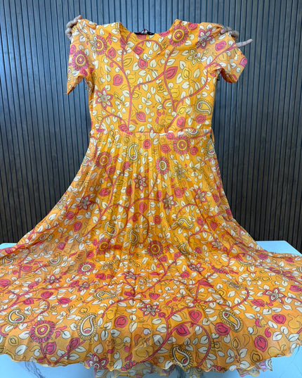Imported Shimmer Georgette Frocks