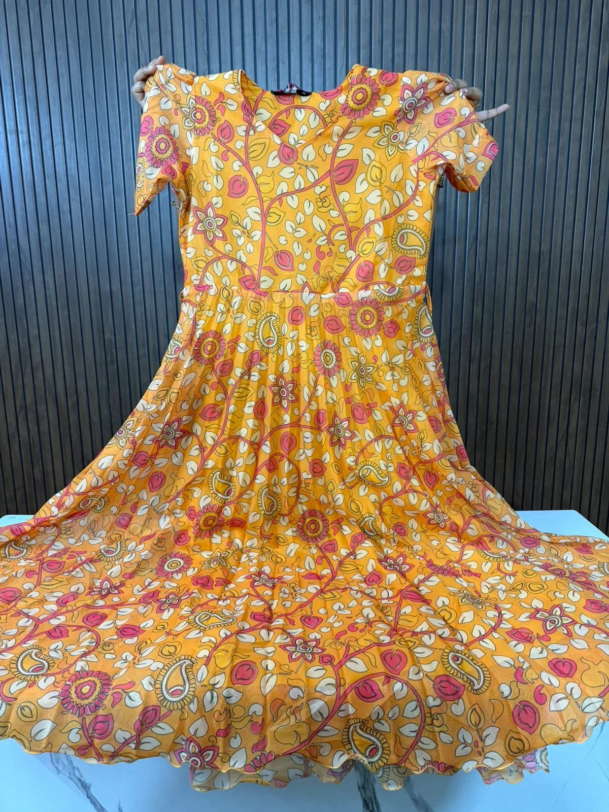 Imported Shimmer Georgette Frocks
