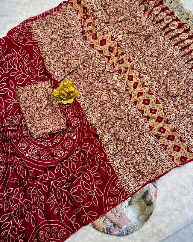 ajarakh saree
