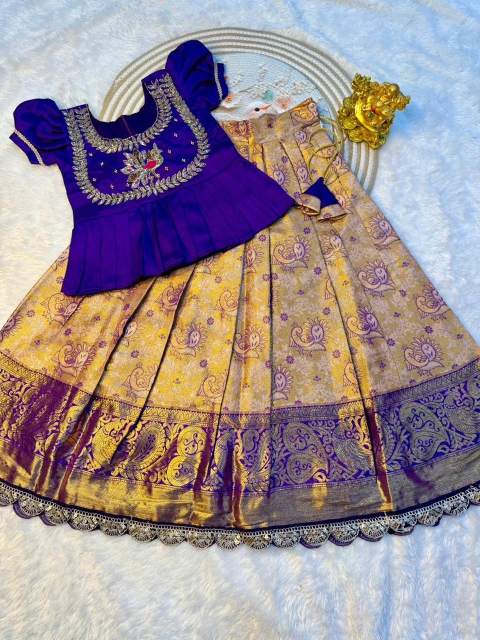 Goldy Kids Lehenga