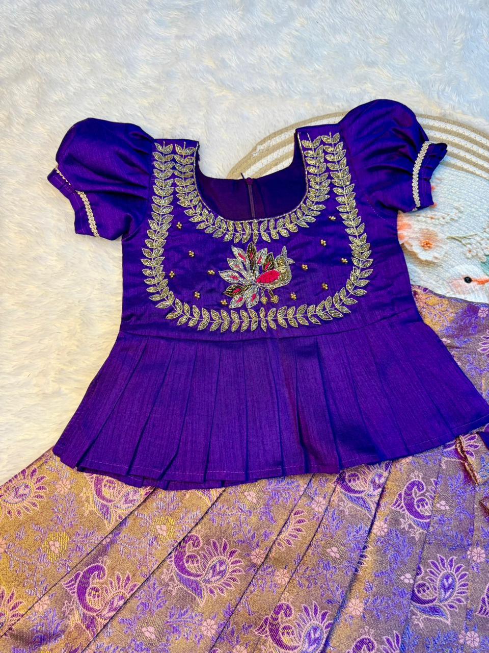 Goldy Kids Lehenga