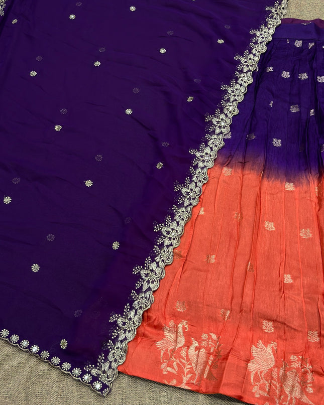 VISCOUSE LEHENGA