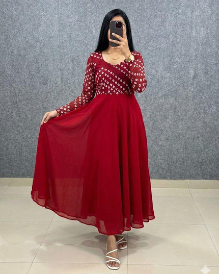 BUDGET FRIENDLY GEORGETTE FROCKS
