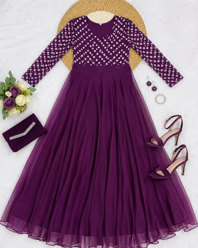 BUDGET FRIENDLY GEORGETTE FROCKS