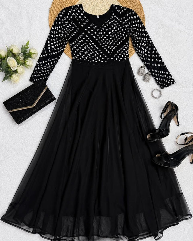 BUDGET FRIENDLY GEORGETTE FROCKS