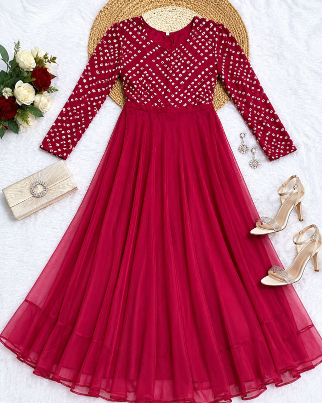 BUDGET FRIENDLY GEORGETTE FROCKS