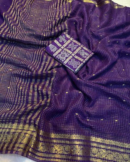 VISCOUSE GEORGETTE SAREE