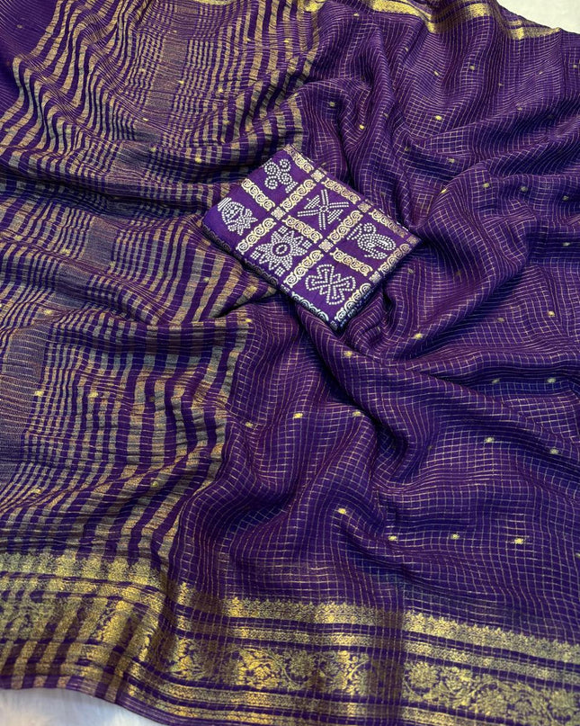 VISCOUSE GEORGETTE SAREE