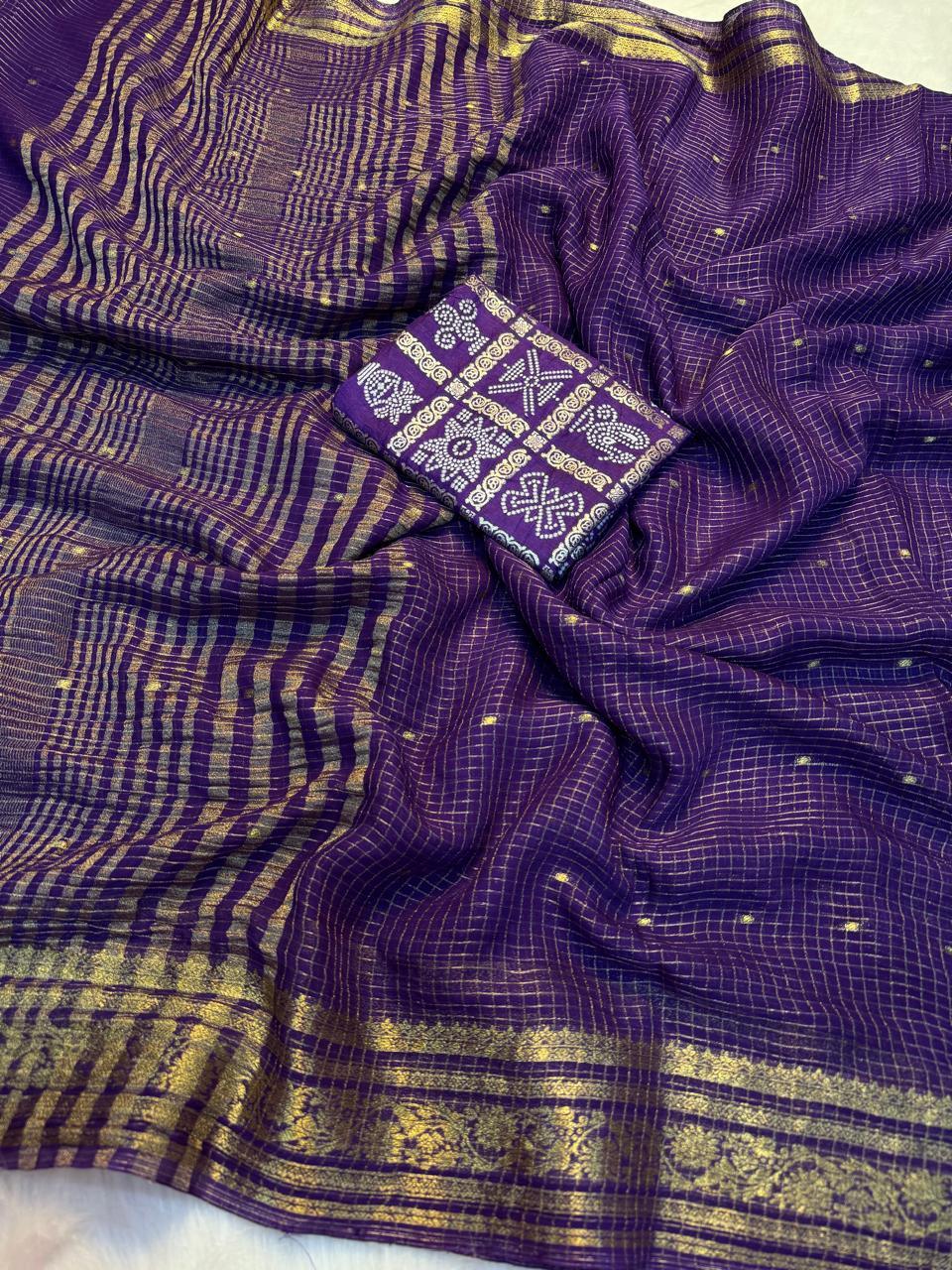 Viscose Georgette Saree