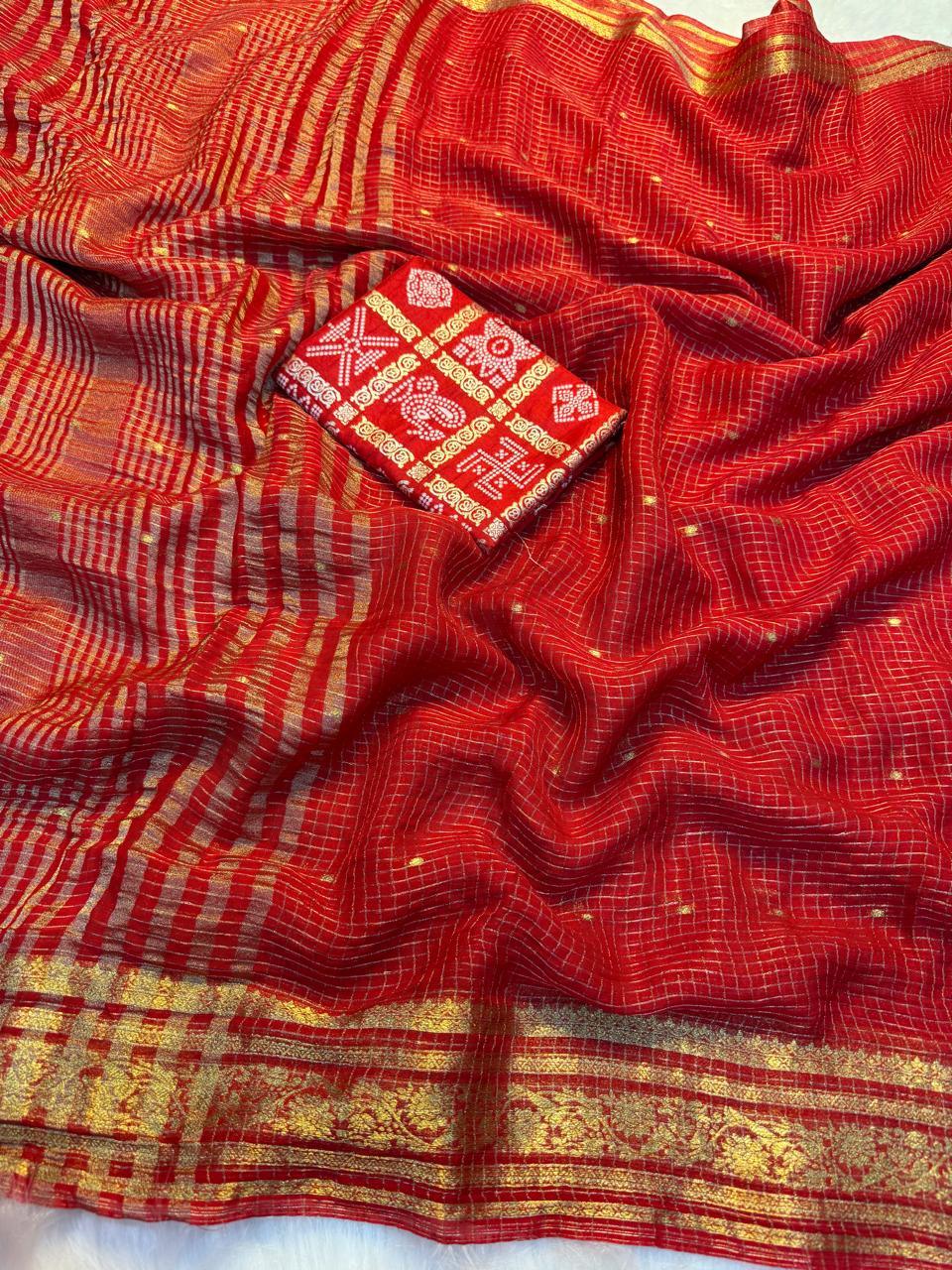 Viscose Georgette Saree
