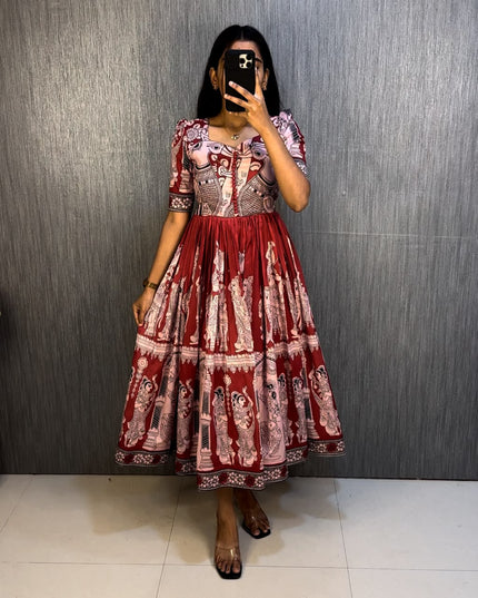 MAHA  Kalamkari Frocks