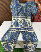 Indigo & Green Set / M
