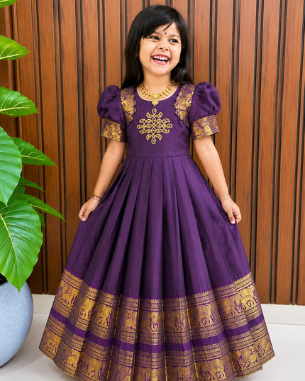 ROYAL PATTU GOWN