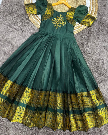 ROYAL PATTU GOWN