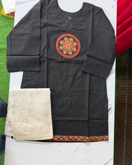 Dhabu cotton 2 piece set