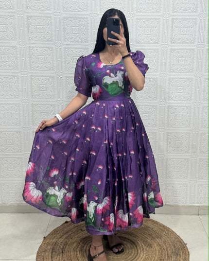 soft kota frocks