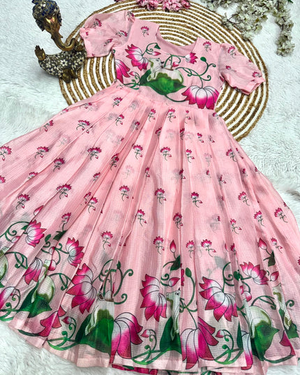 soft kota frocks