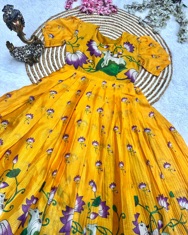 soft kota frocks