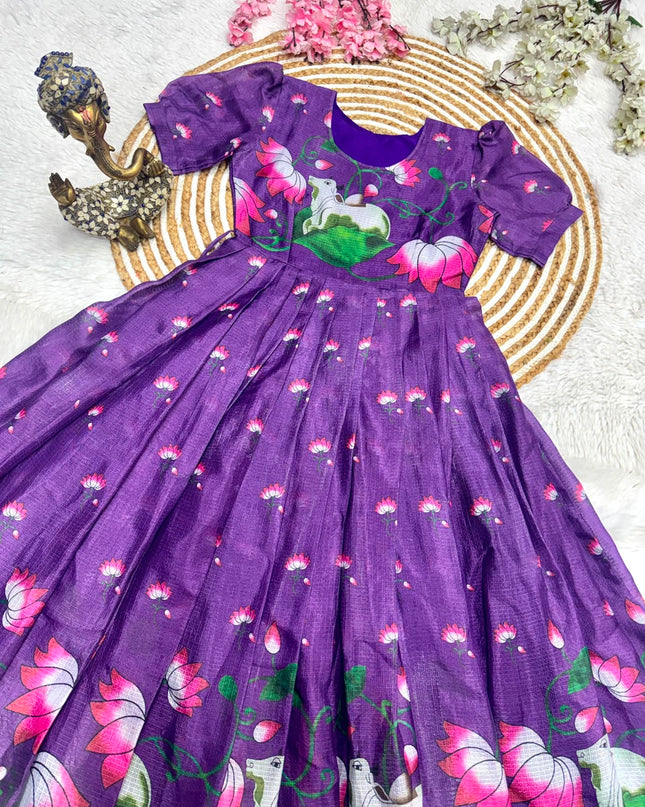 soft kota frocks