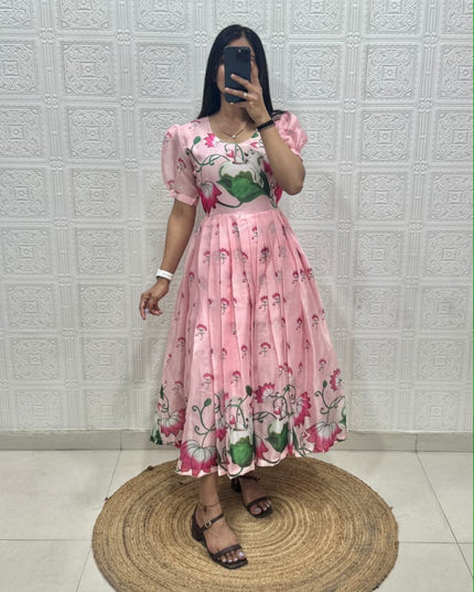soft kota frocks