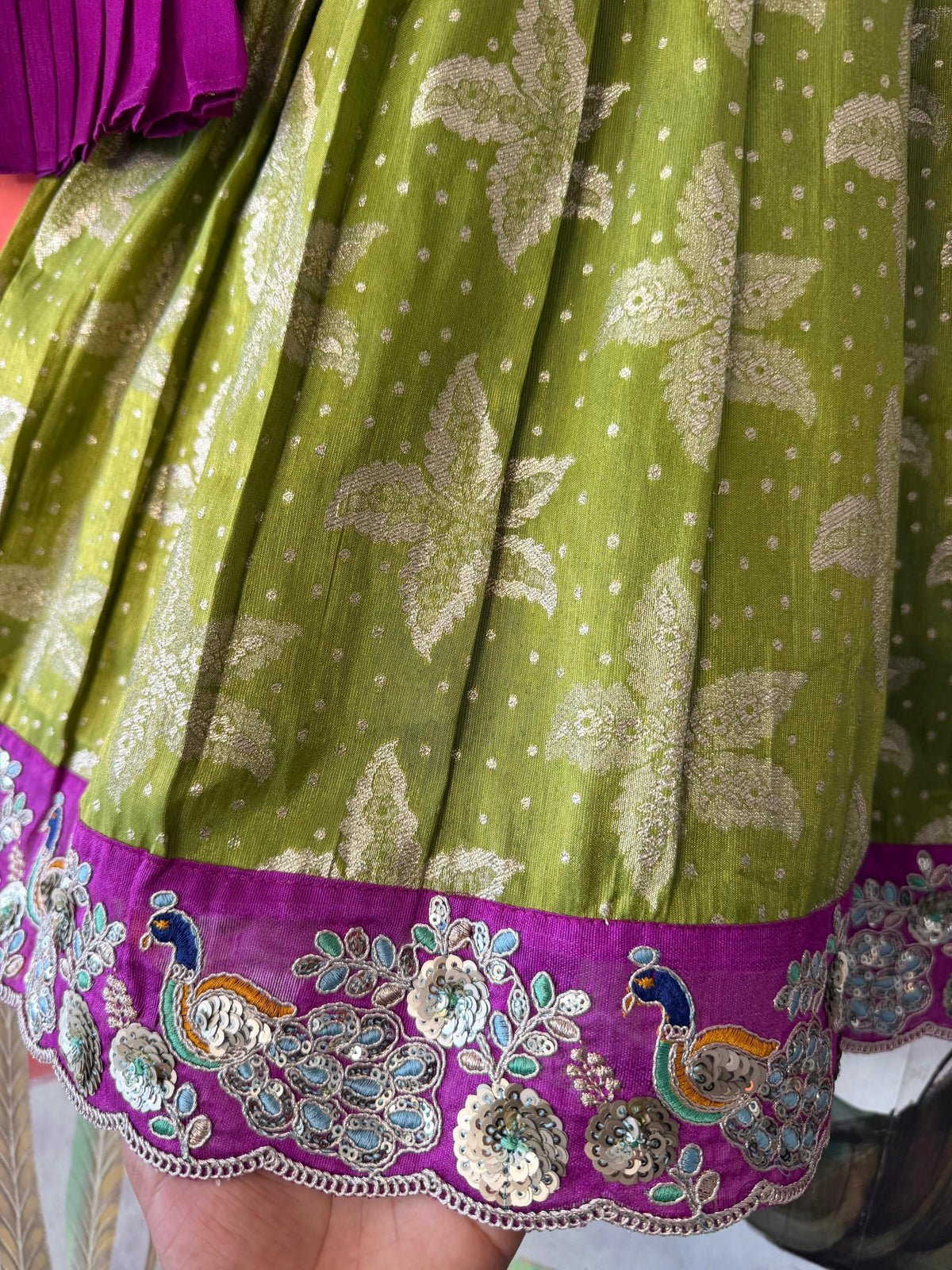 Maggam Work Kids Wear